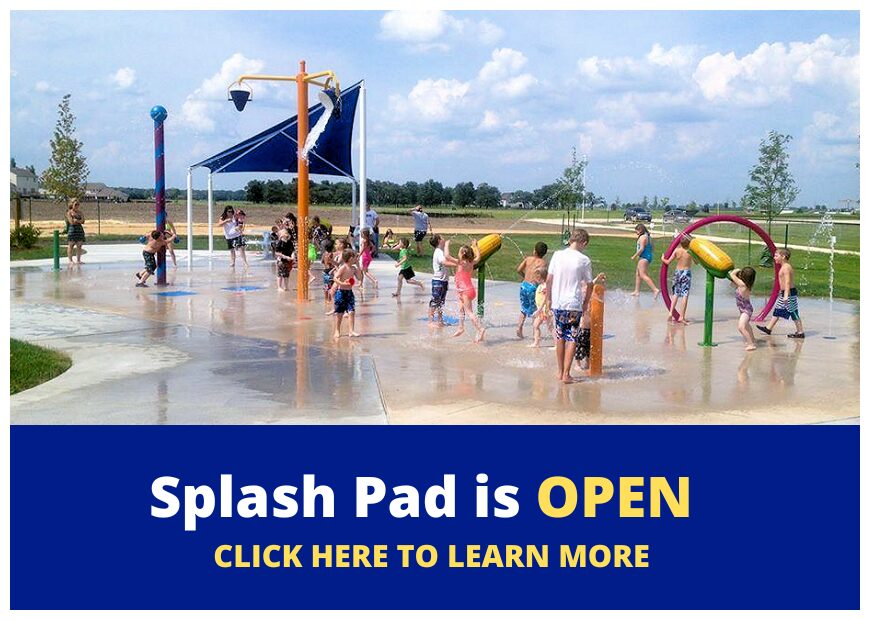 Splash Pad is OPEN Splash Pad Sandwich Park District