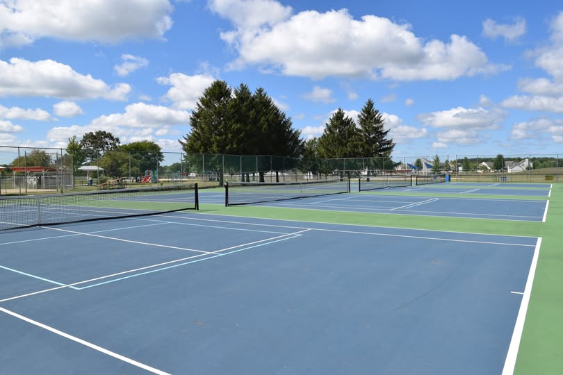 Sandwich Park tennis nets at Milestone Park The tennis nets at Milestone Park have been installed now that the weather is warmer. They are now open to the public for tennis and pickleball games.
